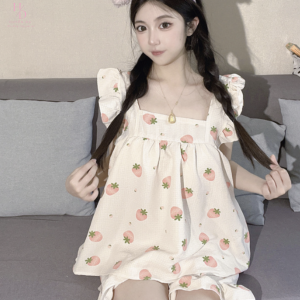 Bộ mặc nhà xinh hai dây bèo