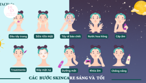 Quy trình skincare ban đêm giúp da căng mịn 