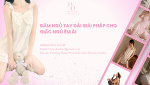 đầm ngủ tay dài