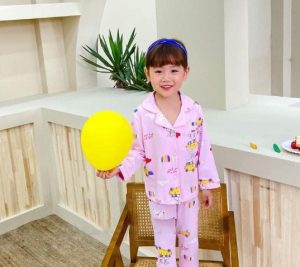 Pijama Trẻ Em Họa Tiết Thú