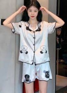 pijama assort trắng