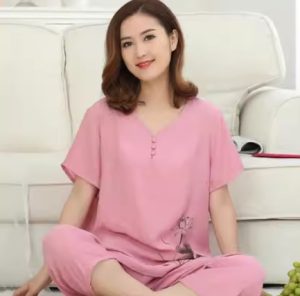 Pijama lanh thoáng mát