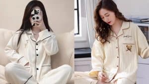 Pijama ngủ nữ lịch lãm – Vẻ đẹp thanh lịch ngay cả trong giấc ngủ