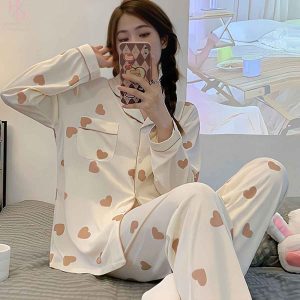 Pijama ngủ nữ dễ thương 