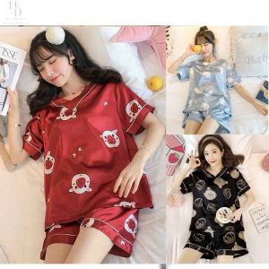 Pijama ngủ nữ dễ thương 