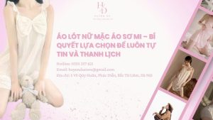 Áo lót nữ mặc áo sơ mi