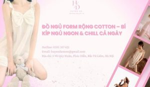 Đồ Ngủ Form Rộng Cotton