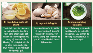 5 cách trị mụn nhọt tại nhà hiệu quả nhanh chóng