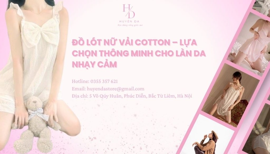 Đồ lót nữ vải cotton