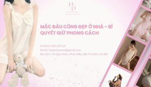 mặc đâu cũng đẹp ở nhà