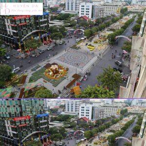 phố đi bộ nguyễn Huệ