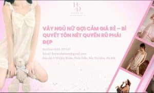 Váy ngủ nữ gợi cảm giá rẻ